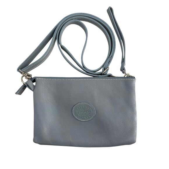 Roots Twinkie 2.0 Cloud Crossbody Bag Greener Pastures Blue Wristlet New Boho - Picture 2 of 14